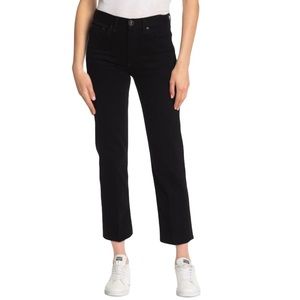 NWT Rag & Bone straight high rise black jeans 30